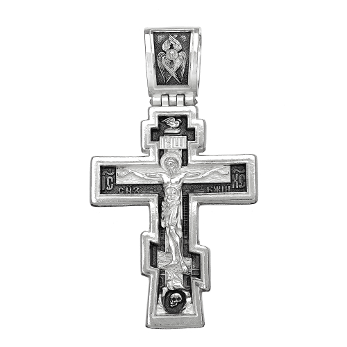 Крест из серебра/Частичное чернение