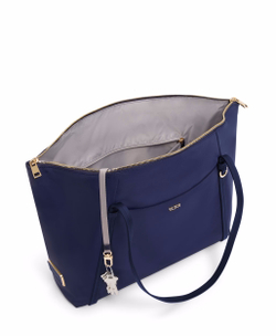 Сумка-шоппер Q Tote/Indigo/Light Gold