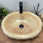 Раковина из оникса Erozy Yellow EO-62576 51*40*15 0095