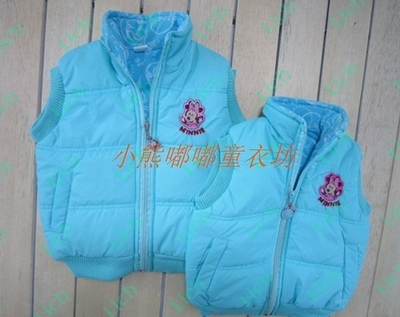 Жилет стеганый на молнии с Минни и  Микки Маус