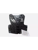 Жилет страх. Мужской Nylon 3-Buckle PFD (XL, черный)
