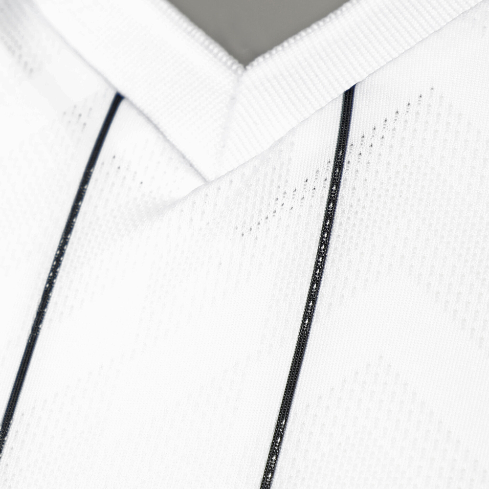 Мужское теннисное поло Tennis-Point Stripes Polo Special Edition Men - White, Black