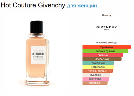 Givenchy Hot Couture 100ml (duty free парфюмерия)