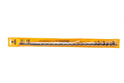 Бур по бетону, двойная спираль, Cobalt W-tip, 16x460 мм, SDS PLUS, серый