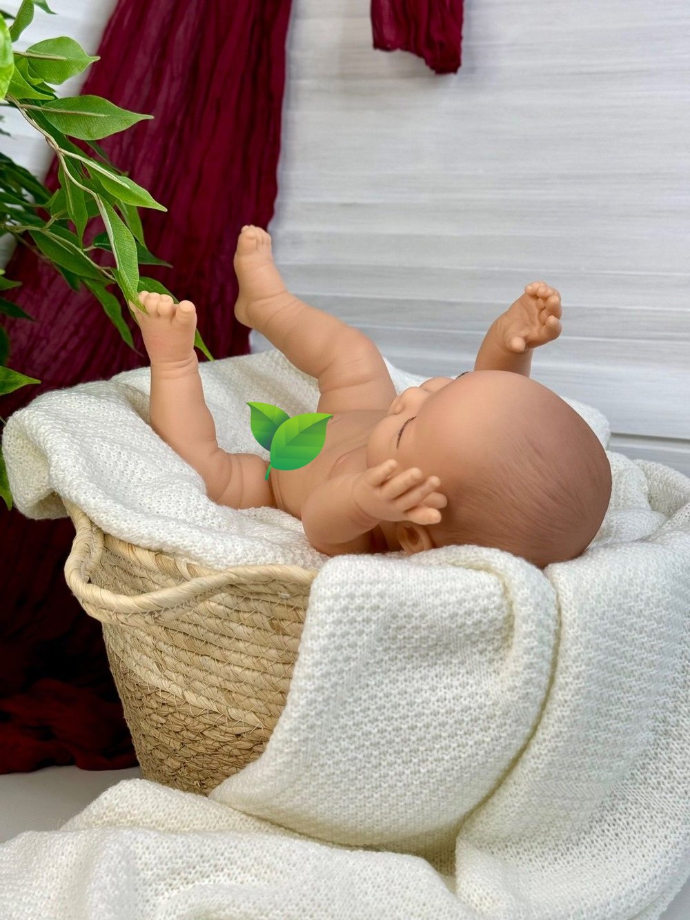 Кукла-пупс Marina and Pau 45cм без одежды (M06)