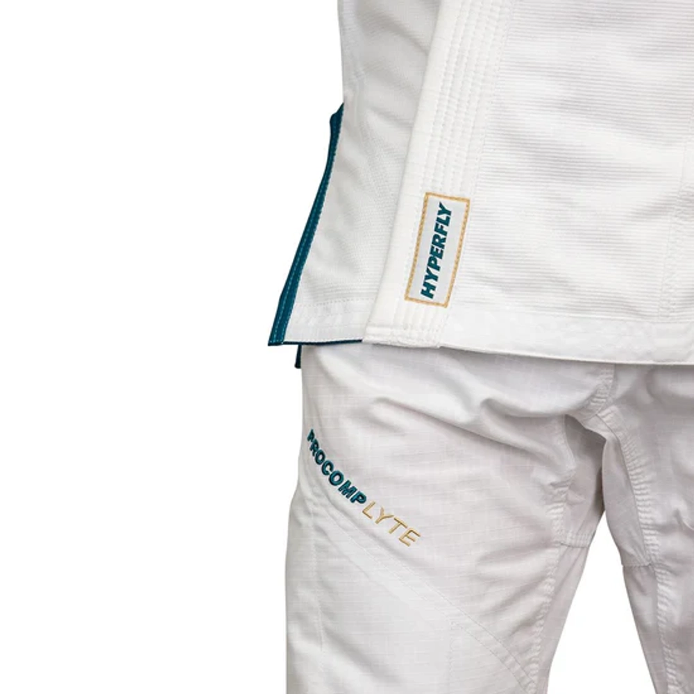 Кимоно Hyperfly ProComp Lyte Ocean Gold - White
