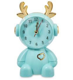GAEM Art CL-11/2 Будильник «Олененок» бирюзовый