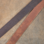 Ременная заготовка Saffiano Oliva Brown (3,0+ мм), цв. Коричневый