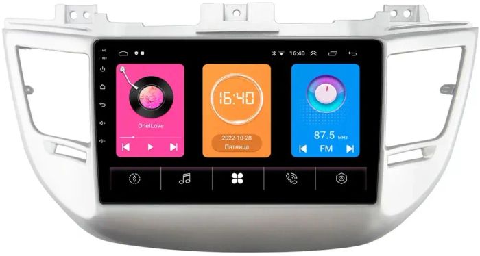 Магнитола для Hyundai Tucson 2016-2018 - GT9-9041/9042 на Android 10