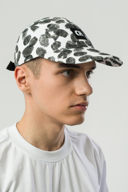 Кепка CODERED 5 Panel Дактилоскопия Белый