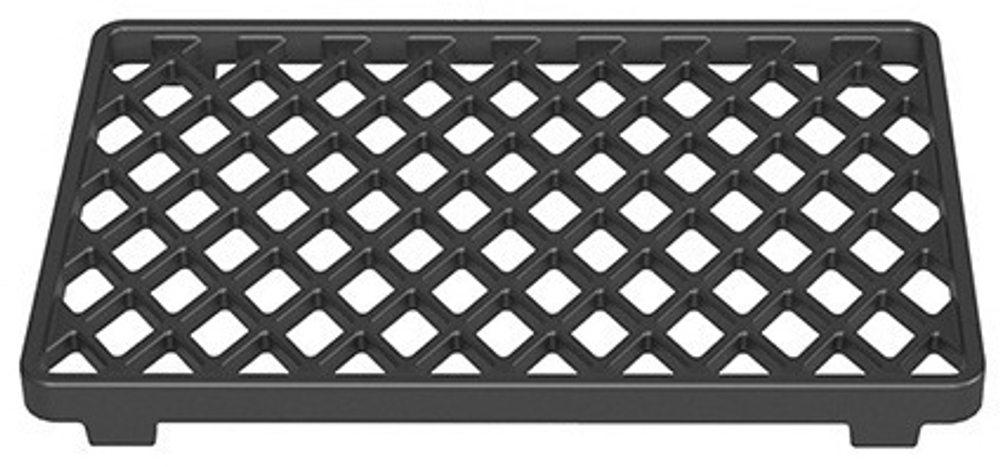 Решетка чугунная для мангала Стейк 255х375х20