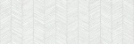 Настенная плитка Alma Ceramica TWU3090AMT17R Amarant 30x90 белая матовая с орнаментом