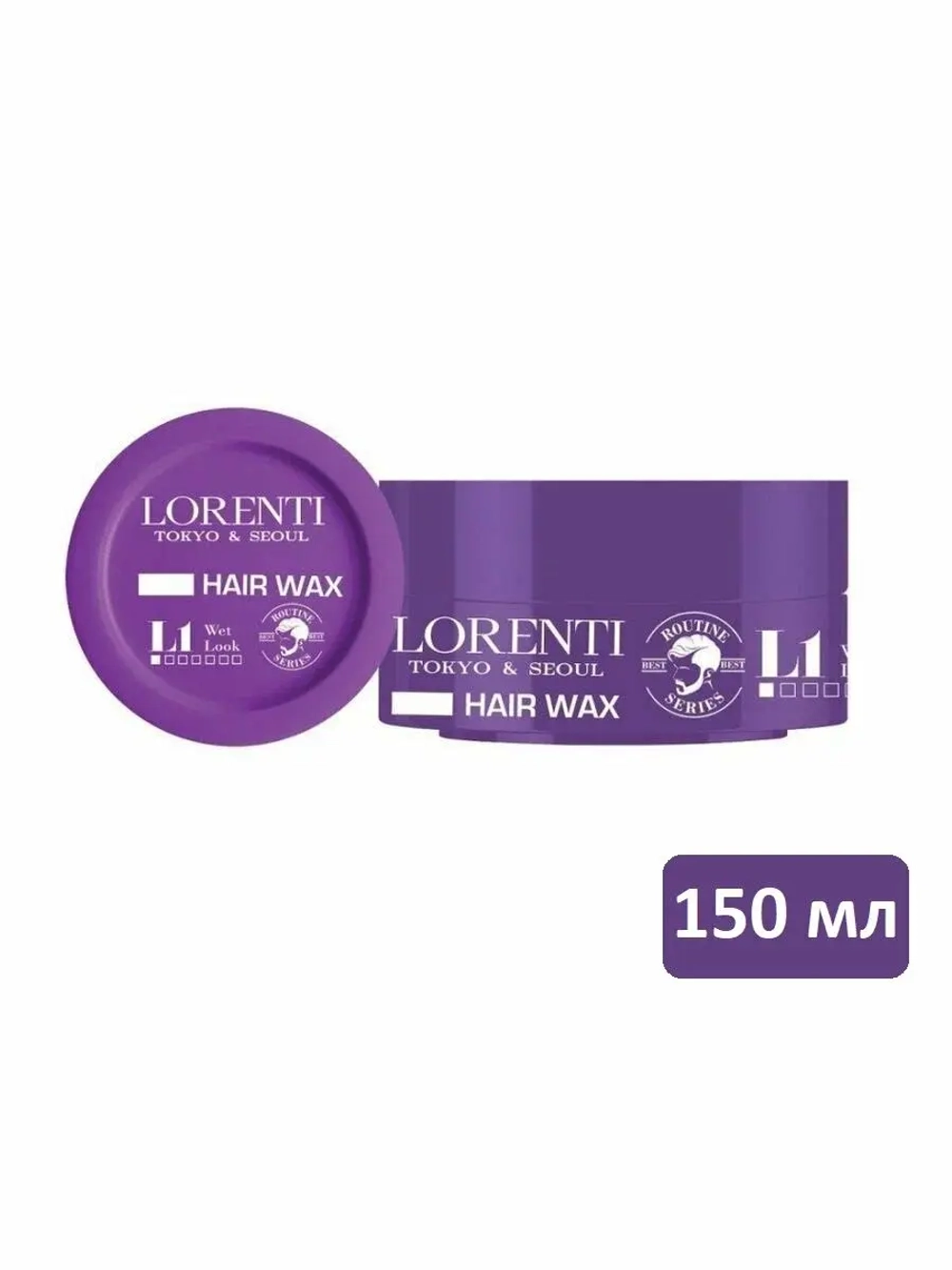 LORENTI Воск для укладки волос с "КОЛЛАГЕНОМ и БИОТИНОМ" 150мл