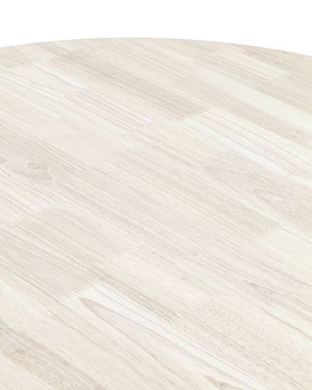 Стол обеденный GERDA 100*100 беленый дуб