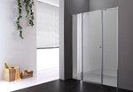 Душевая дверь Cezares Elena 140 L ELENA-W-B-13-40+60/40-P-Cr-L профиль Хром стекло рифленое