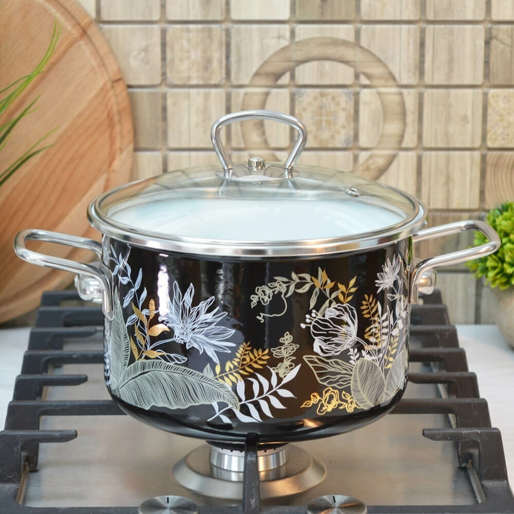 Кастрюля 3л "Magia" черная