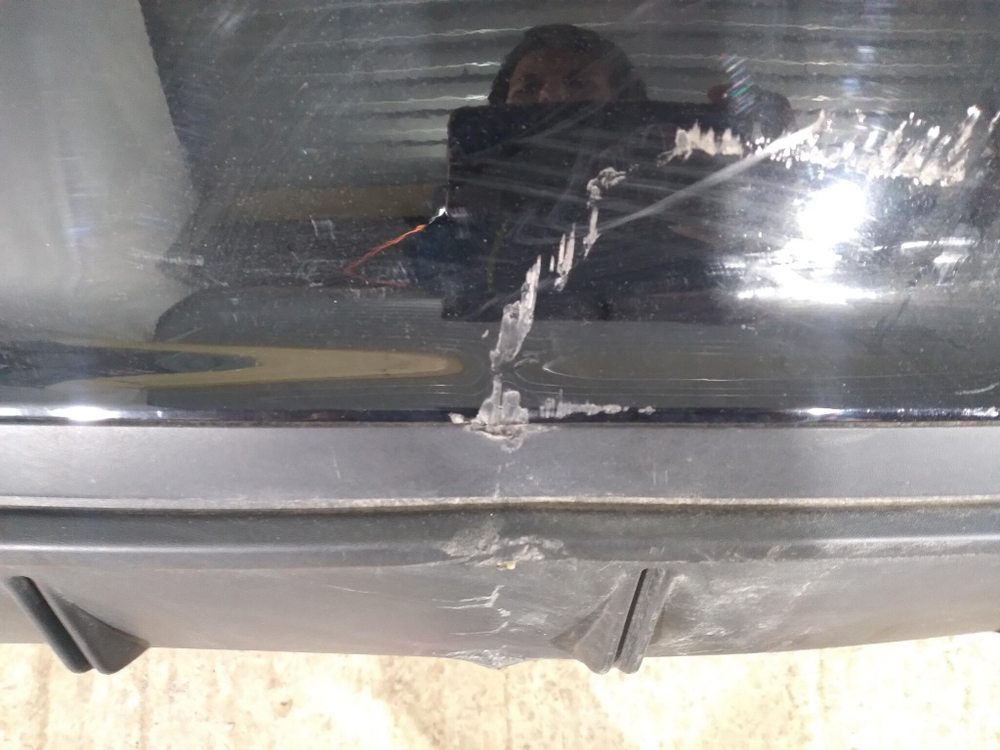 Бампер задний + усилитель Hyundai Solaris 2 (HCR) 20-нв Б/У Оригинал 86611H5500