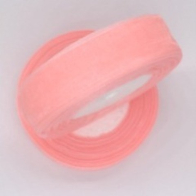 Лента органза, ш. 2,5 см, розово-персиковый