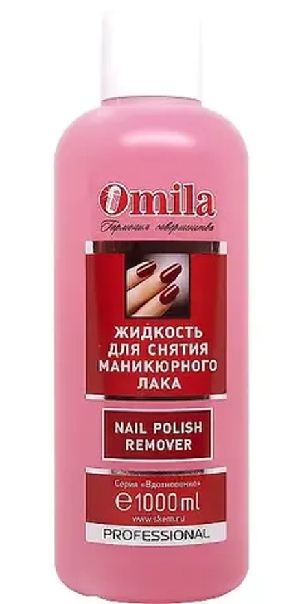 СКЭМ Жидкость д/снятия лака Красная роза п/э /1000