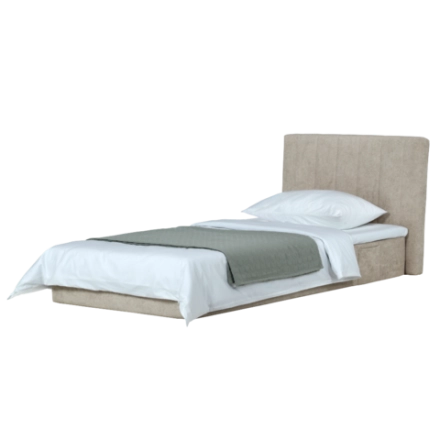 Бескаркасная кровать с матрасом BuySunny (велюр)