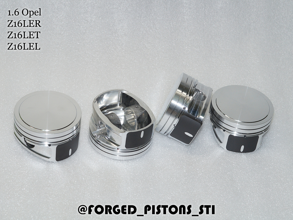 Поршни СТИ Opel 1.6l A16LET, Z16LER под кольца 1,2/1,2/2,0