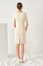 51459 Платье женское (кремовый)