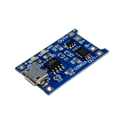 Модуль заряда АКБ TP4056 Micro USB (5V 1A)