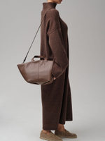 Кожаная сумка Azaro 31355 коричневый какао