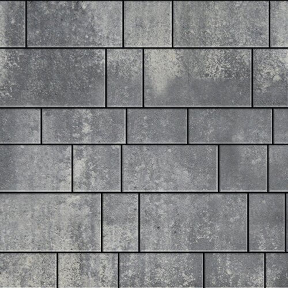 Тротуарная плитка Инсбрук Тироль, 60 мм, ColorMix Актау, гладкая