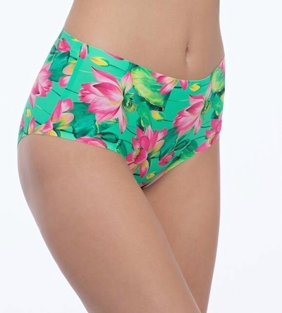 Трусы-слип Lotus с высокой линией талии (Размер: S) (Цвет: разноцветный)