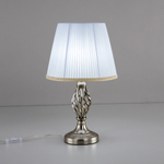 Citilux Вена CL402811 Настольная лампа с абажуром Хром