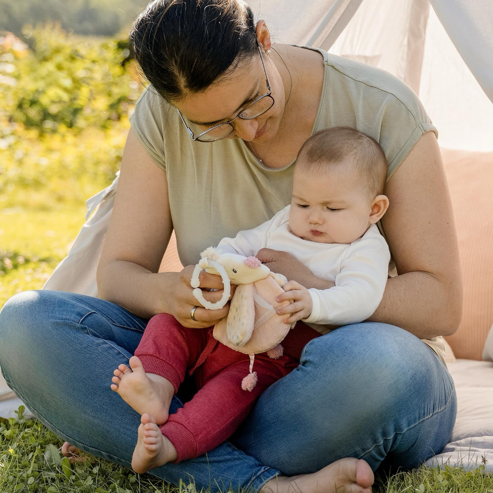 Мягкая игрушка-книжка с подвесом Птичка