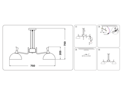 Ambrella Подвесная люстра Traditional TR9082