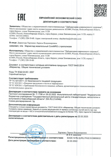 Декларация о соответствии