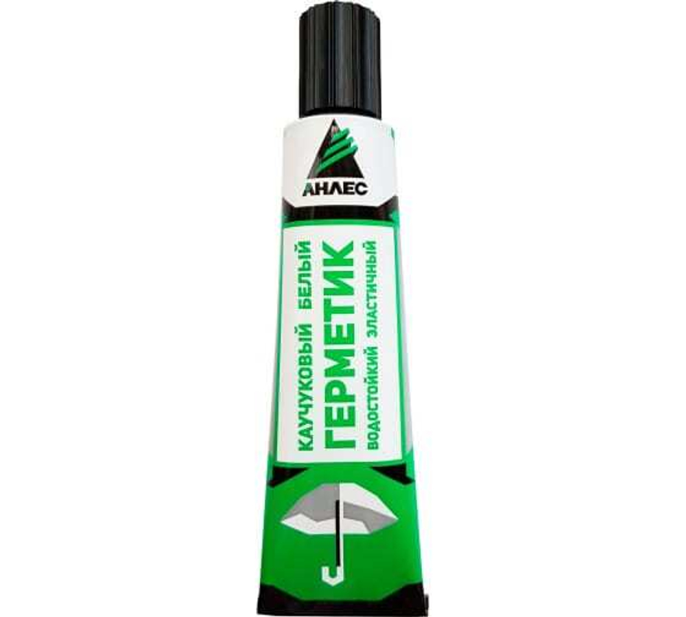 Герметик-тюбик АНЛЕС каучуковый черный 40мл