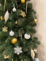 Ель половинка "Эльза" пристенная-угловая (пвх) от 1,5 м до 2,1 м