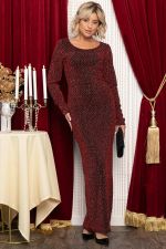 Платье вечернее Сонет (красное) П14766-24М LT Collection