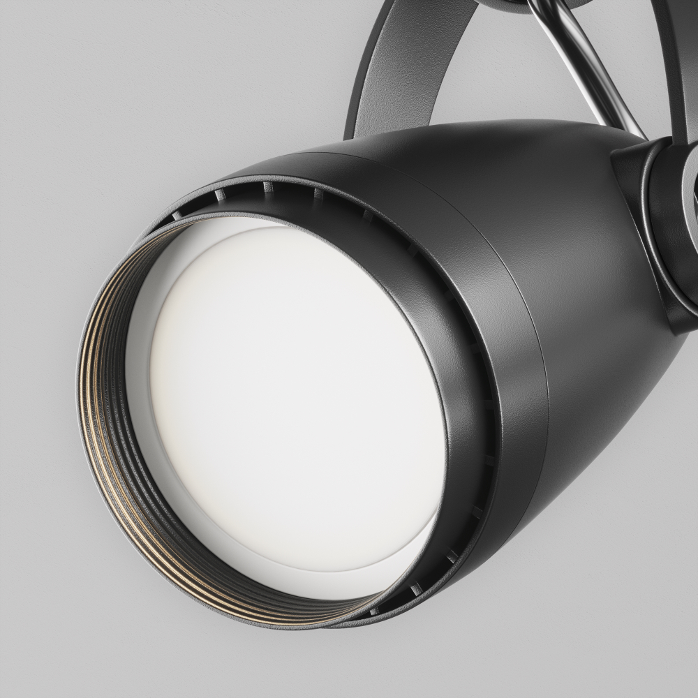 Трековый светильник для однофазного шинопровода Maytoni Unity Celo TR001-1-GU10-B