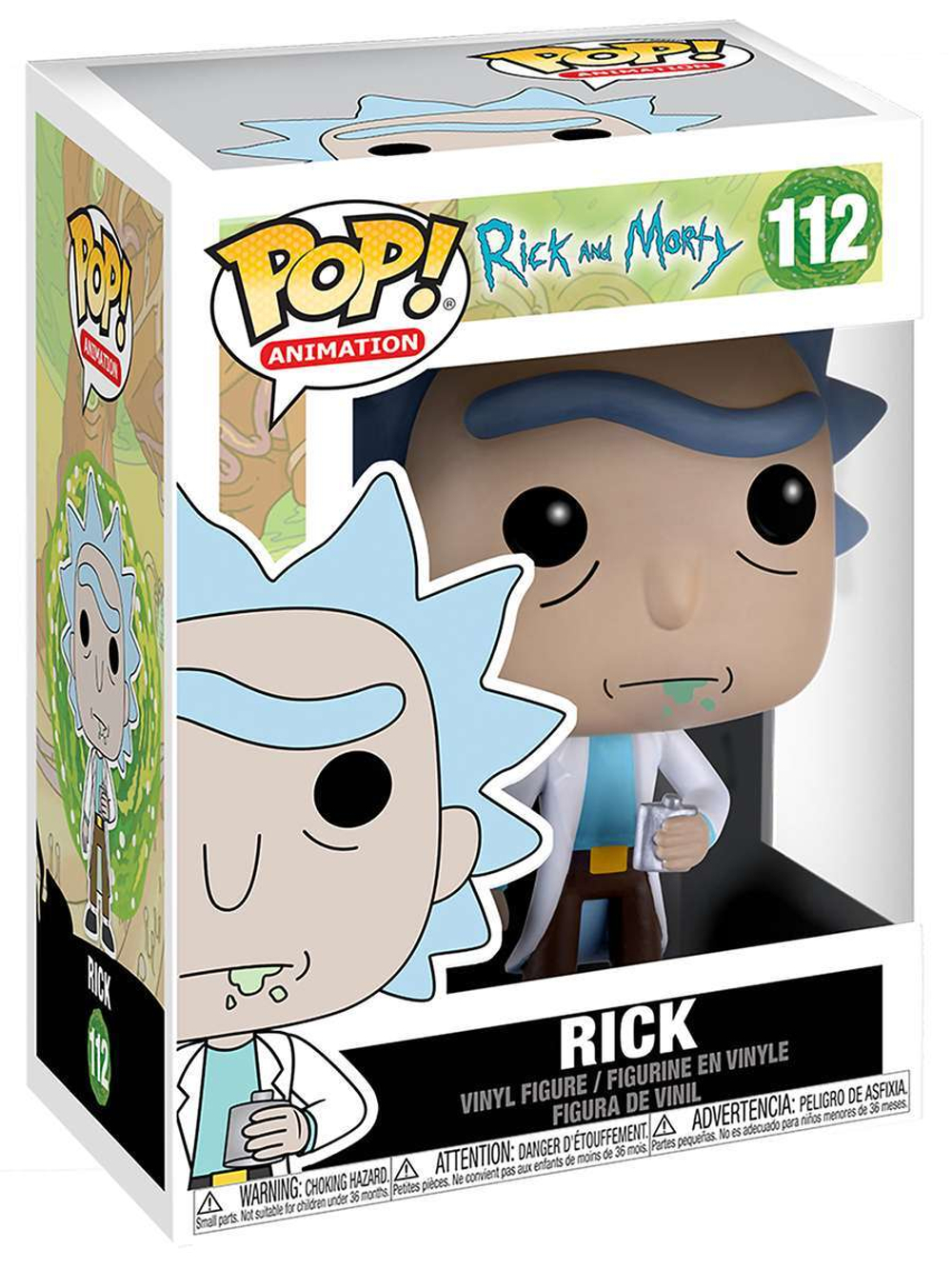 Фигурка Funko POP! Animation Rick & Morty Rick (112) 9015