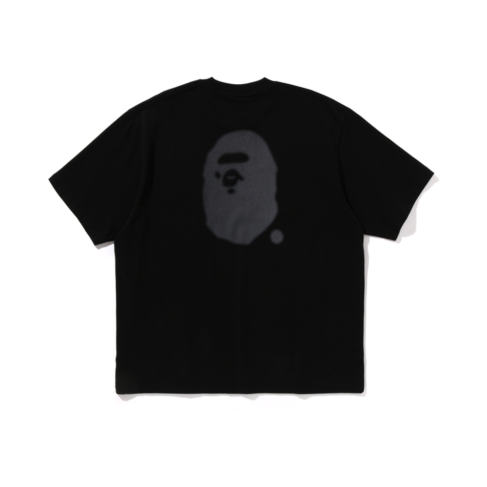 A Bathing Ape Logo Relaxed Fit Tee черный