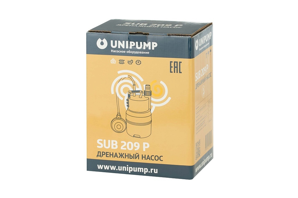 Насос дренажный UNIPUMP SUB 209 P