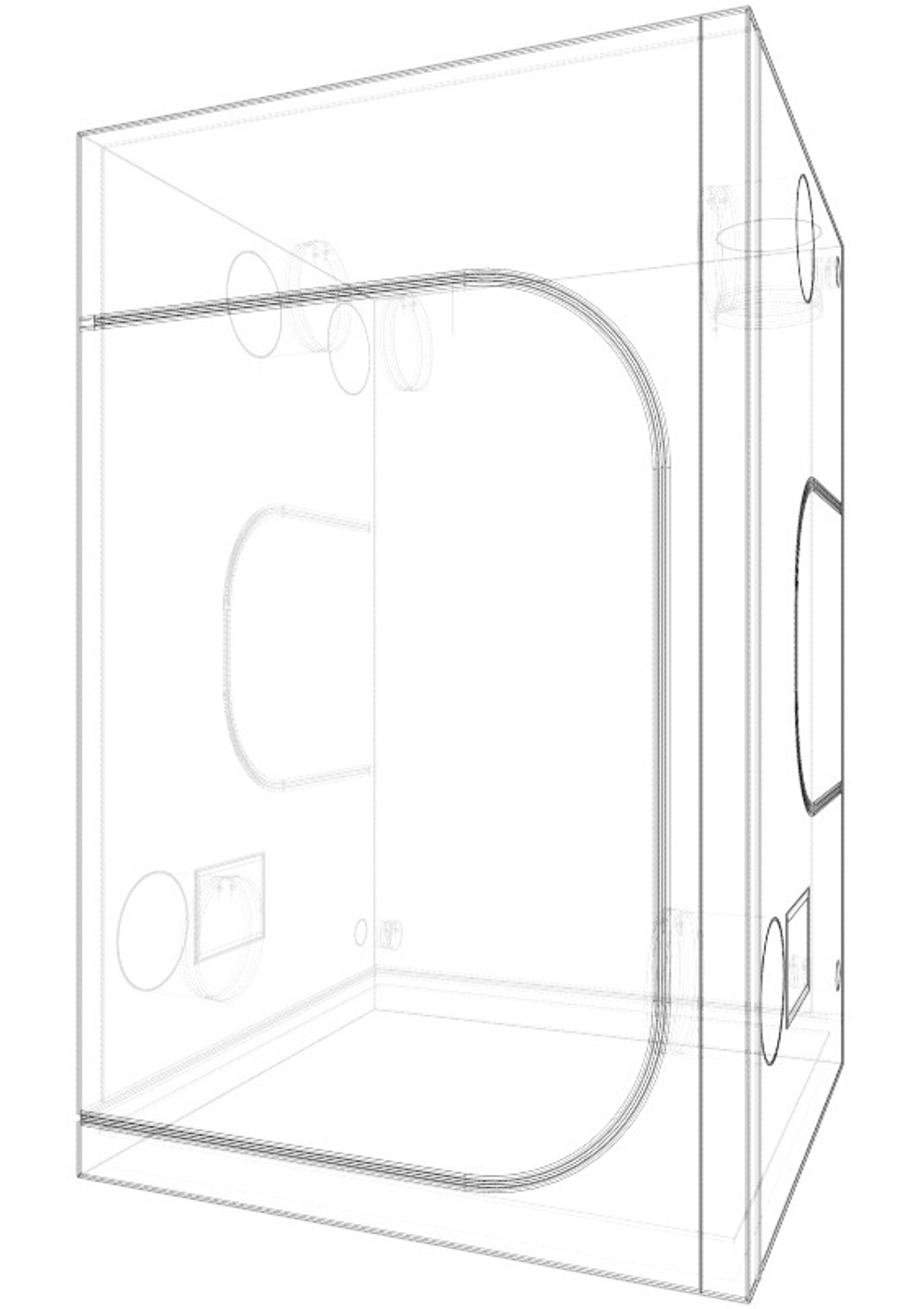 Гроутент Secret Jardin Dark Room 150