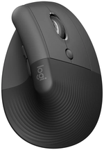 Беспроводная вертикальная мышь Logitech Lift, graphite