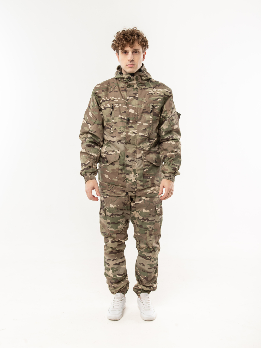 Костюм мужской BERKUT.IV , Горка зима упр рипстоп светлый Мультикам