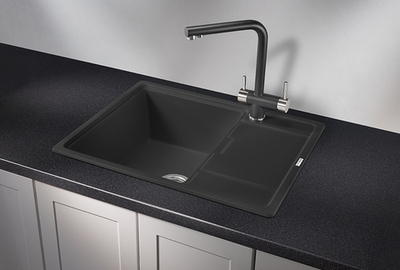 Granula 6503, ТУРМАЛИН, кухонная мойка, кварц