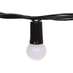 Гирлянда для дома 5м 40 ламп LED «МАТОВЫЙ ШАР», 1,8 см,чёрный пров., авторежим IP-20 RG/RB