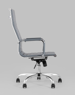 Кресло руководителя TopChairs City серый