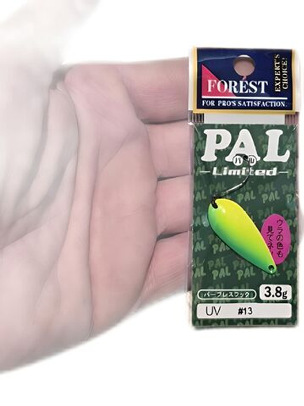 Блесна PAL Forest 3.8g на форель, голавль, хариус.
