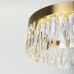 Люстра Rivoli Mary 6129-101 cветодиодная LED 28 Вт 3000 К хрусталь | Rivoli