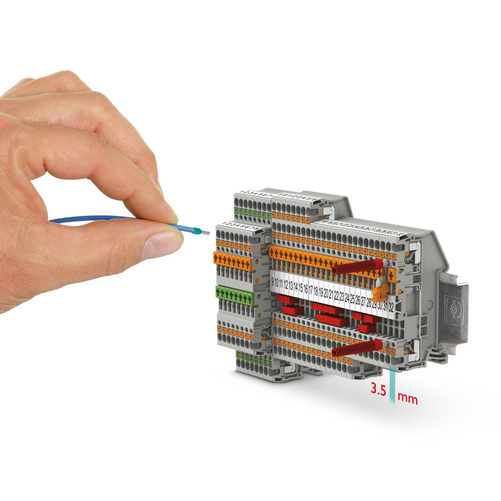 MPT 1,5/S - Миниатюрная проходная клемма 3248100